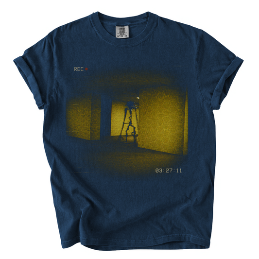 Backrooms Creature Comfort Colors T-Shirt | Found Footage Liminal Horror Graphic Tee