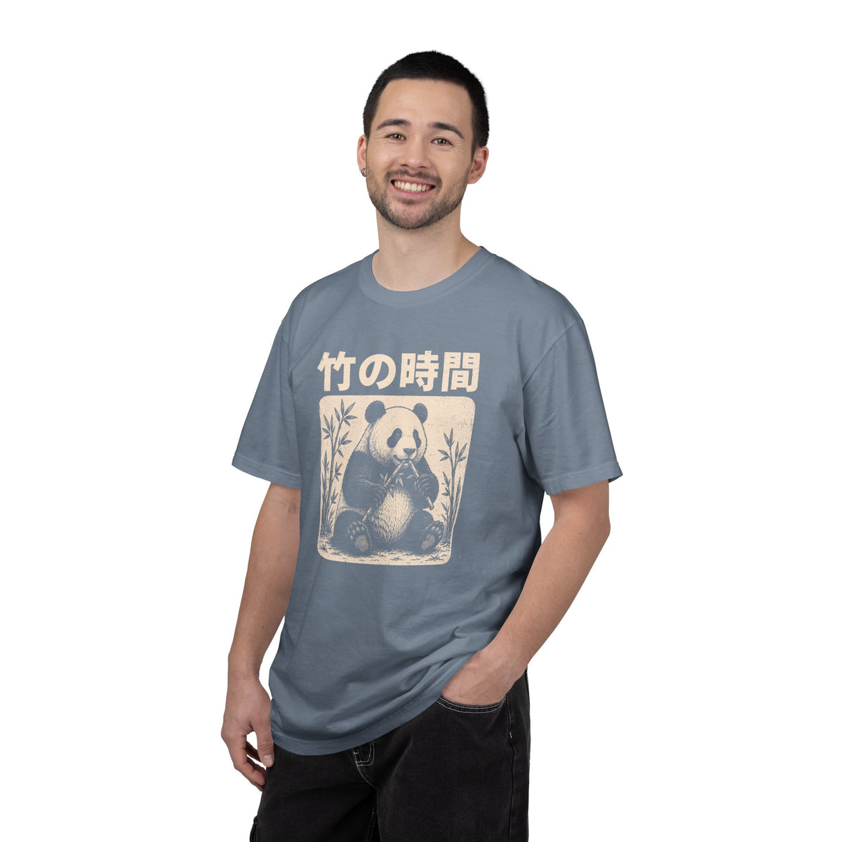 Bamboo Time Panda Shirt – Japanese Panda Comfort Colors Graphic Tee