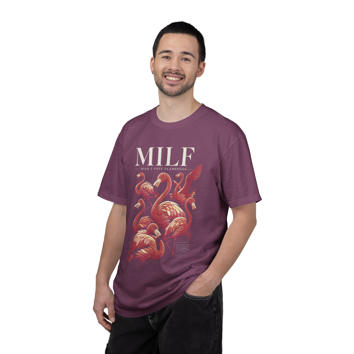MILF Man I Love Flamingos Shirt – Funny Flamingo Comfort Colors T-Shirt