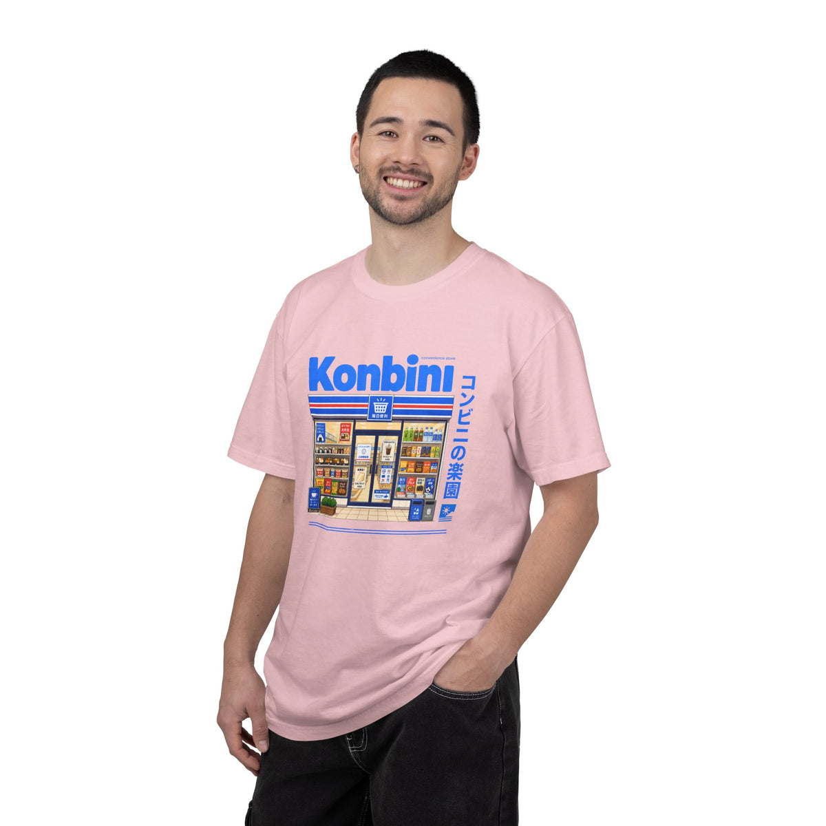 Japanese Konbini Convenience Store Comfort Colors T-Shirt | Colorful Japan Streetwear Graphic Tee