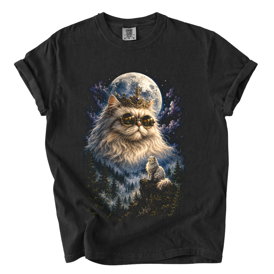 Princess Donut Moonlight Comfort Colors T-Shirt | Dungeon Crawler Carl Fantasy Cat Graphic Tee