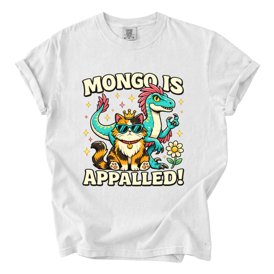 Mongo Is Appalled Comfort Colors T-Shirt | Dungeon Crawler Carl Princess Donut Graphic Tee