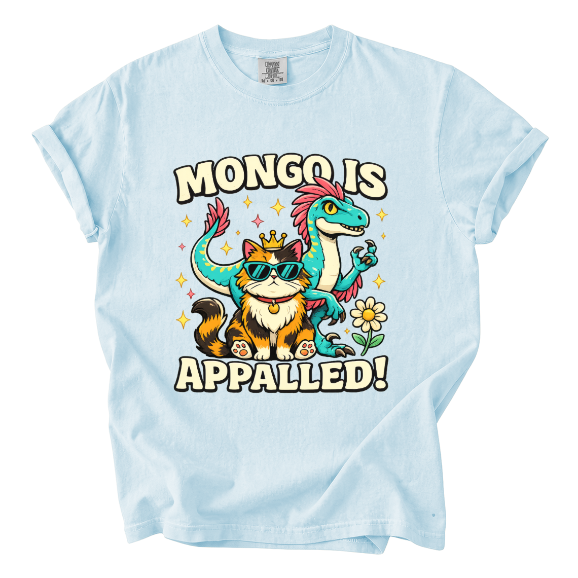Mongo Is Appalled Comfort Colors T-Shirt | Dungeon Crawler Carl Princess Donut Graphic Tee