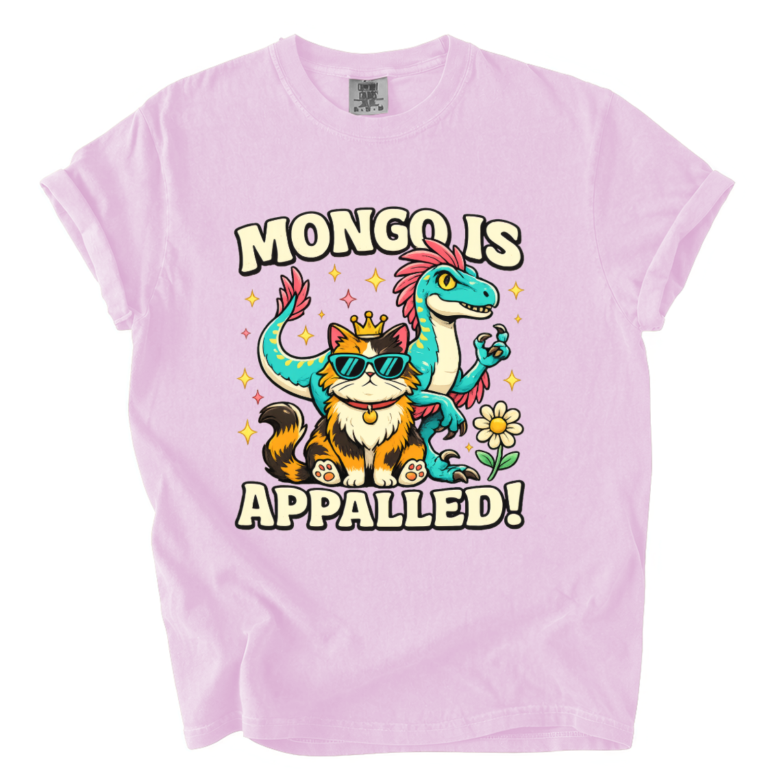 Mongo Is Appalled Comfort Colors T-Shirt | Dungeon Crawler Carl Princess Donut Graphic Tee