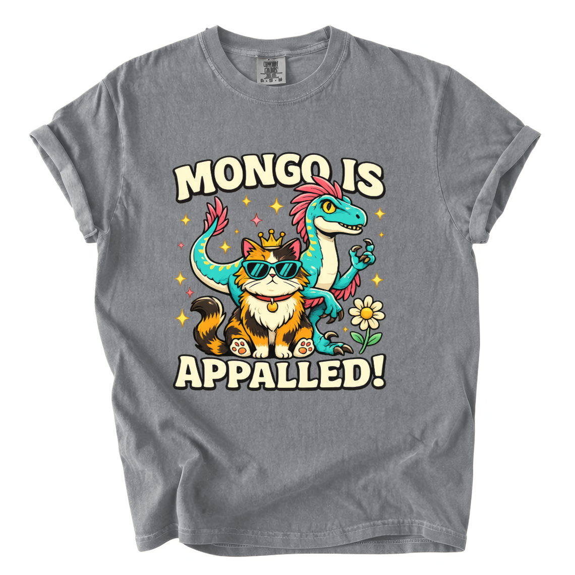 Mongo Is Appalled Comfort Colors T-Shirt | Dungeon Crawler Carl Princess Donut Graphic Tee
