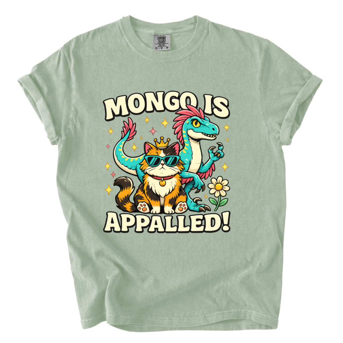 Mongo Is Appalled Comfort Colors T-Shirt | Dungeon Crawler Carl Princess Donut Graphic Tee