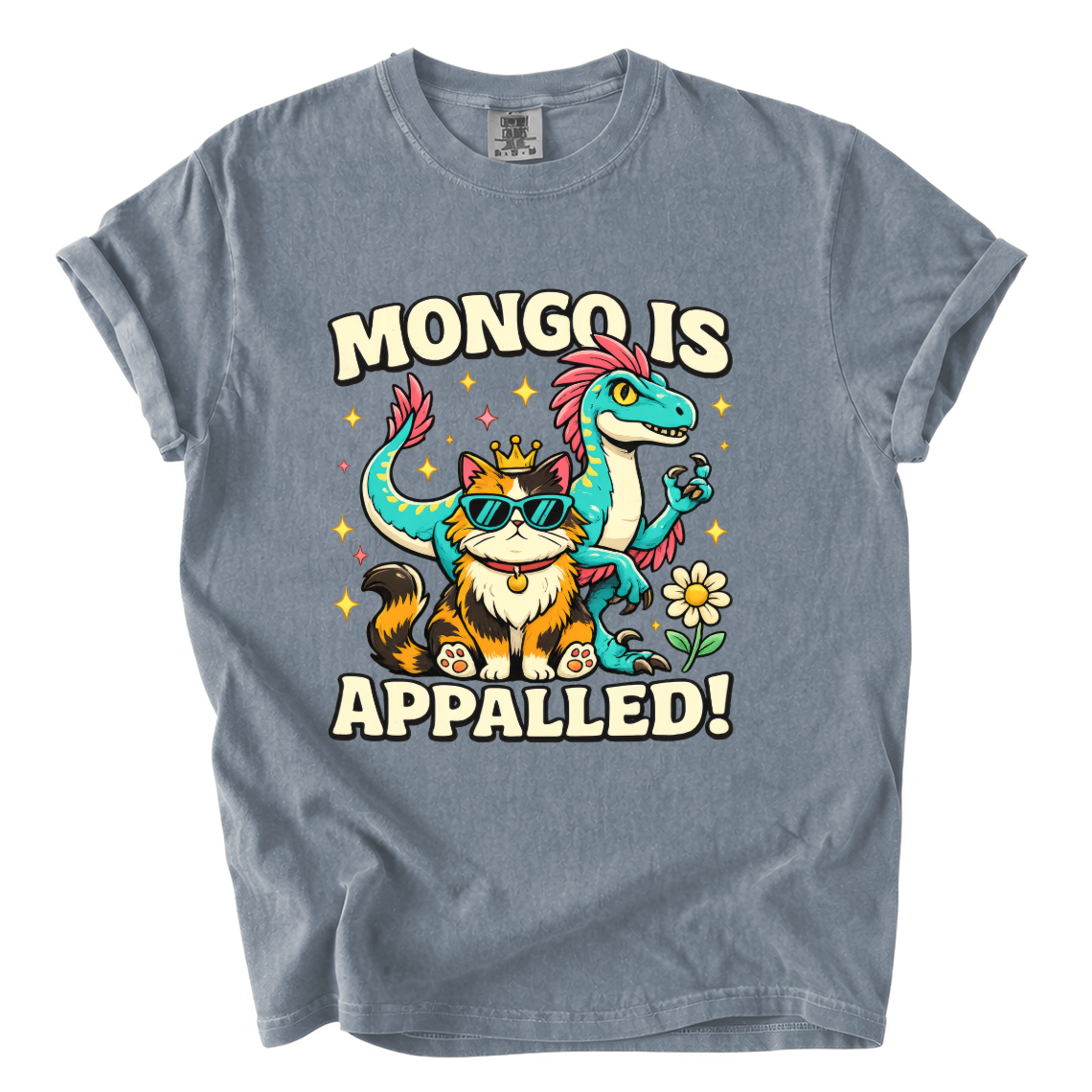 Mongo Is Appalled Comfort Colors T-Shirt | Dungeon Crawler Carl Princess Donut Graphic Tee