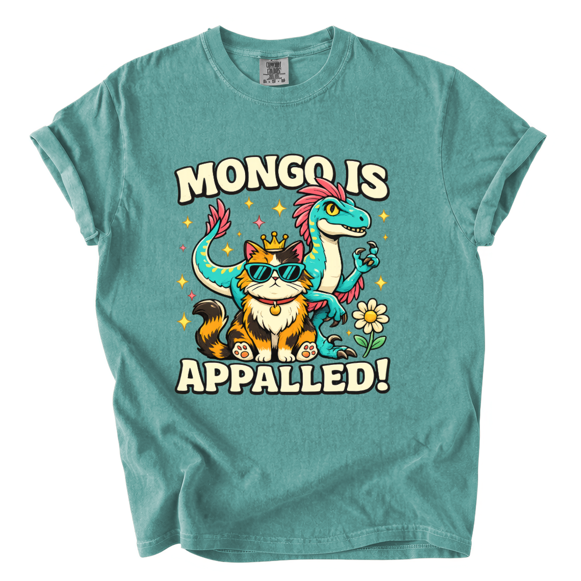 Mongo Is Appalled Comfort Colors T-Shirt | Dungeon Crawler Carl Princess Donut Graphic Tee