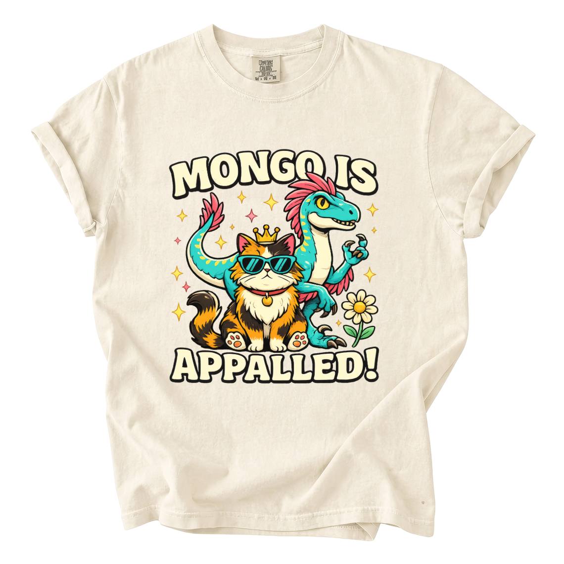 Mongo Is Appalled Comfort Colors T-Shirt | Dungeon Crawler Carl Princess Donut Graphic Tee