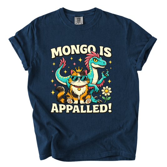 Mongo Is Appalled Comfort Colors T-Shirt | Dungeon Crawler Carl Princess Donut Graphic Tee