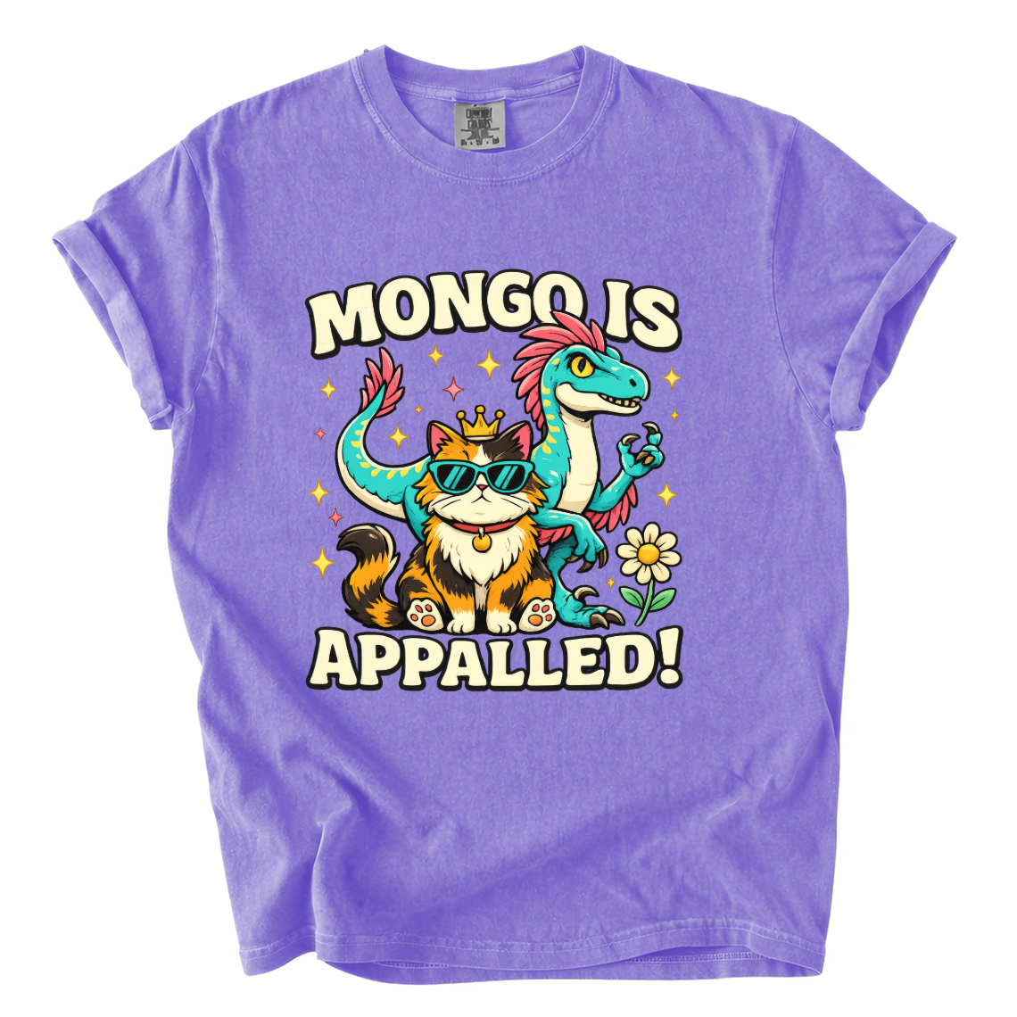 Mongo Is Appalled Comfort Colors T-Shirt | Dungeon Crawler Carl Princess Donut Graphic Tee