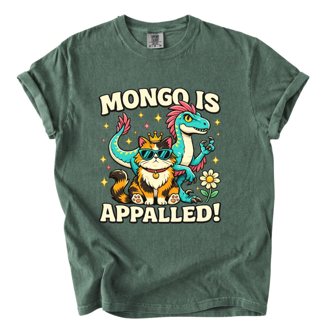 Mongo Is Appalled Comfort Colors T-Shirt | Dungeon Crawler Carl Princess Donut Graphic Tee