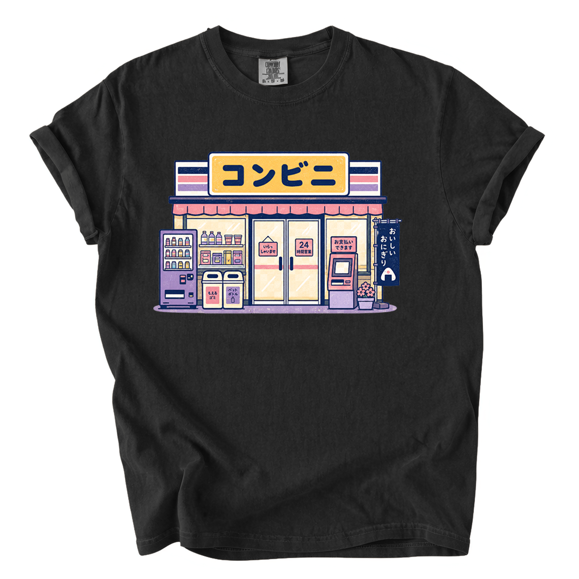 Japanese Konbini Shirt – Cute Convenience Store Comfort Colors Tee