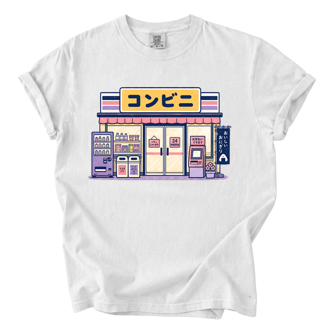 Japanese Konbini Shirt – Cute Convenience Store Comfort Colors Tee