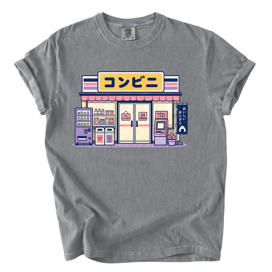Japanese Konbini Shirt – Cute Convenience Store Comfort Colors Tee