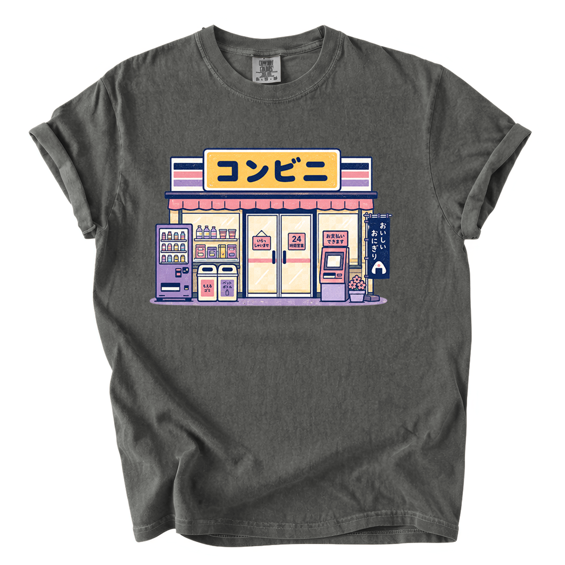 Japanese Konbini Shirt – Cute Convenience Store Comfort Colors Tee