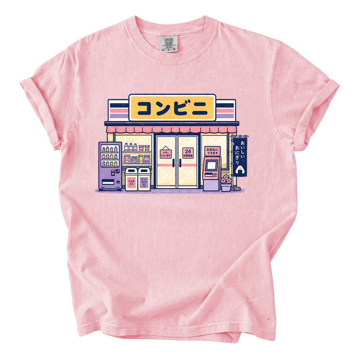 Japanese Konbini Shirt – Cute Convenience Store Comfort Colors Tee
