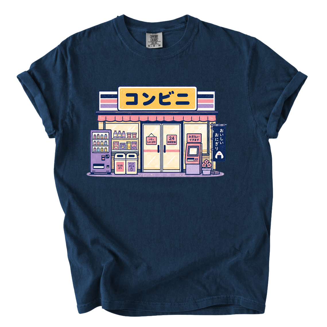 Japanese Konbini Shirt – Cute Convenience Store Comfort Colors Tee