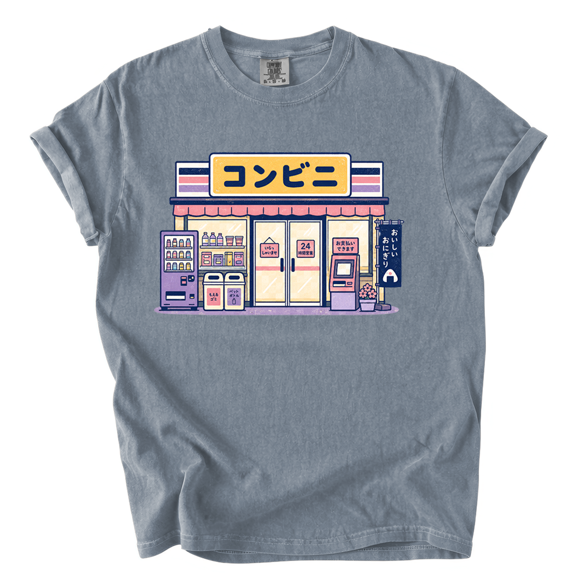 Japanese Konbini Shirt – Cute Convenience Store Comfort Colors Tee