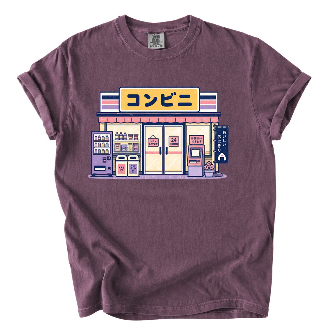 Japanese Konbini Shirt – Cute Convenience Store Comfort Colors Tee