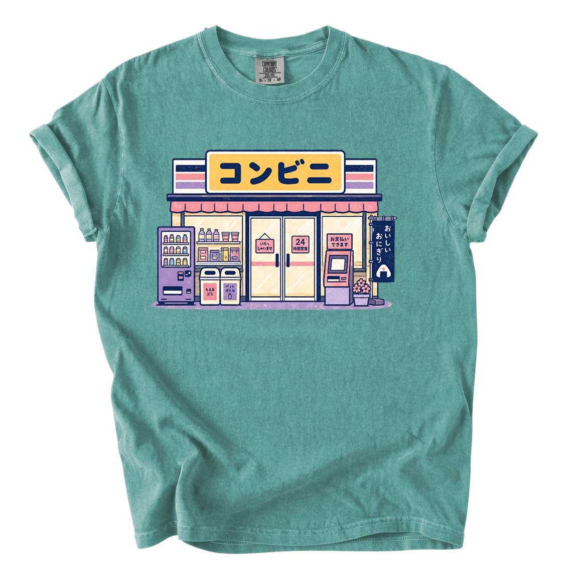 Japanese Konbini Shirt – Cute Convenience Store Comfort Colors Tee