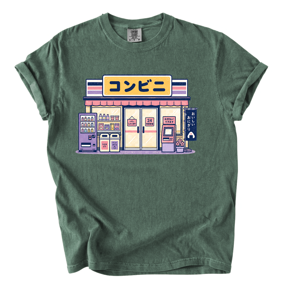 Japanese Konbini Shirt – Cute Convenience Store Comfort Colors Tee