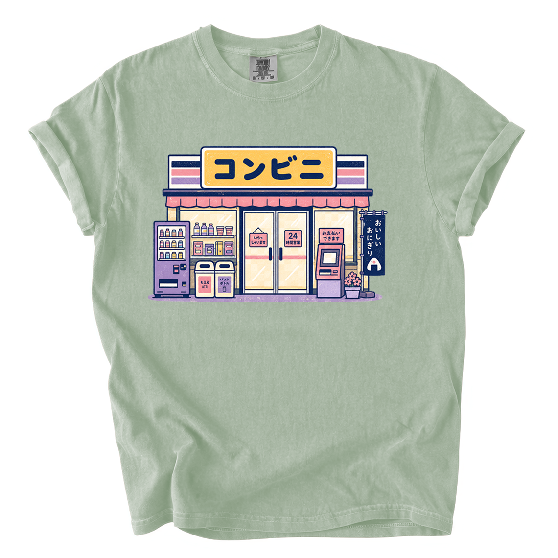 Japanese Konbini Shirt – Cute Convenience Store Comfort Colors Tee