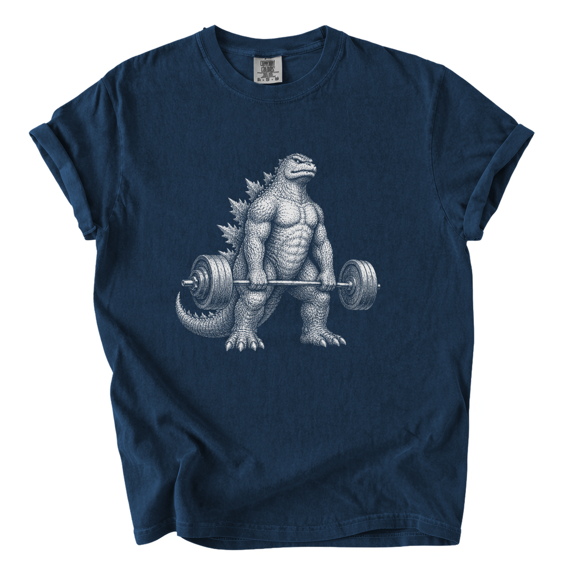 Godzilla Deadlift Shirt – Funny Gym Kaiju Comfort Colors Graphic Tee