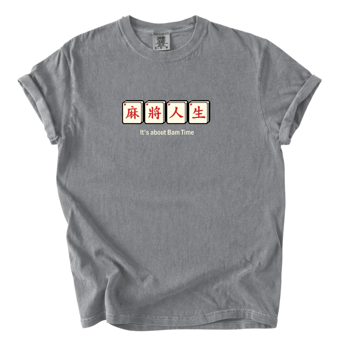 It’s About Bam Time Mahjong Shirt – Funny Comfort Colors Graphic Tee