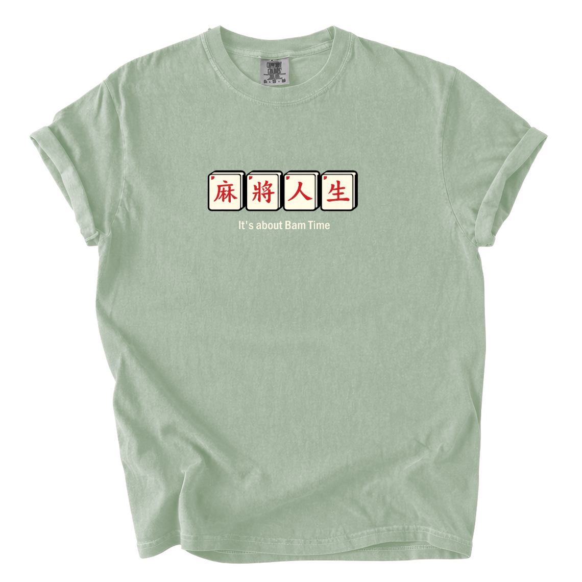 It’s About Bam Time Mahjong Shirt – Funny Comfort Colors Graphic Tee