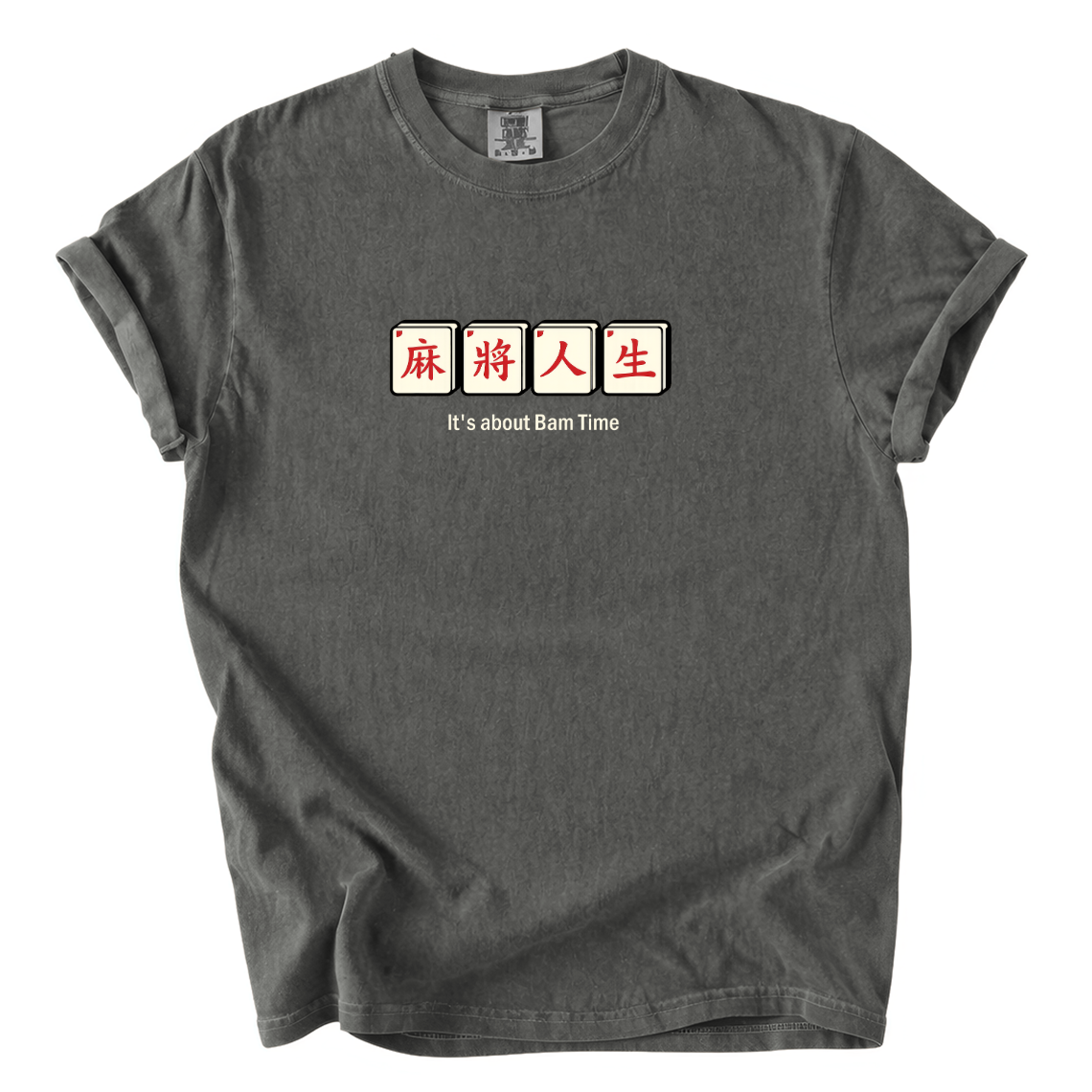 It’s About Bam Time Mahjong Shirt – Funny Comfort Colors Graphic Tee