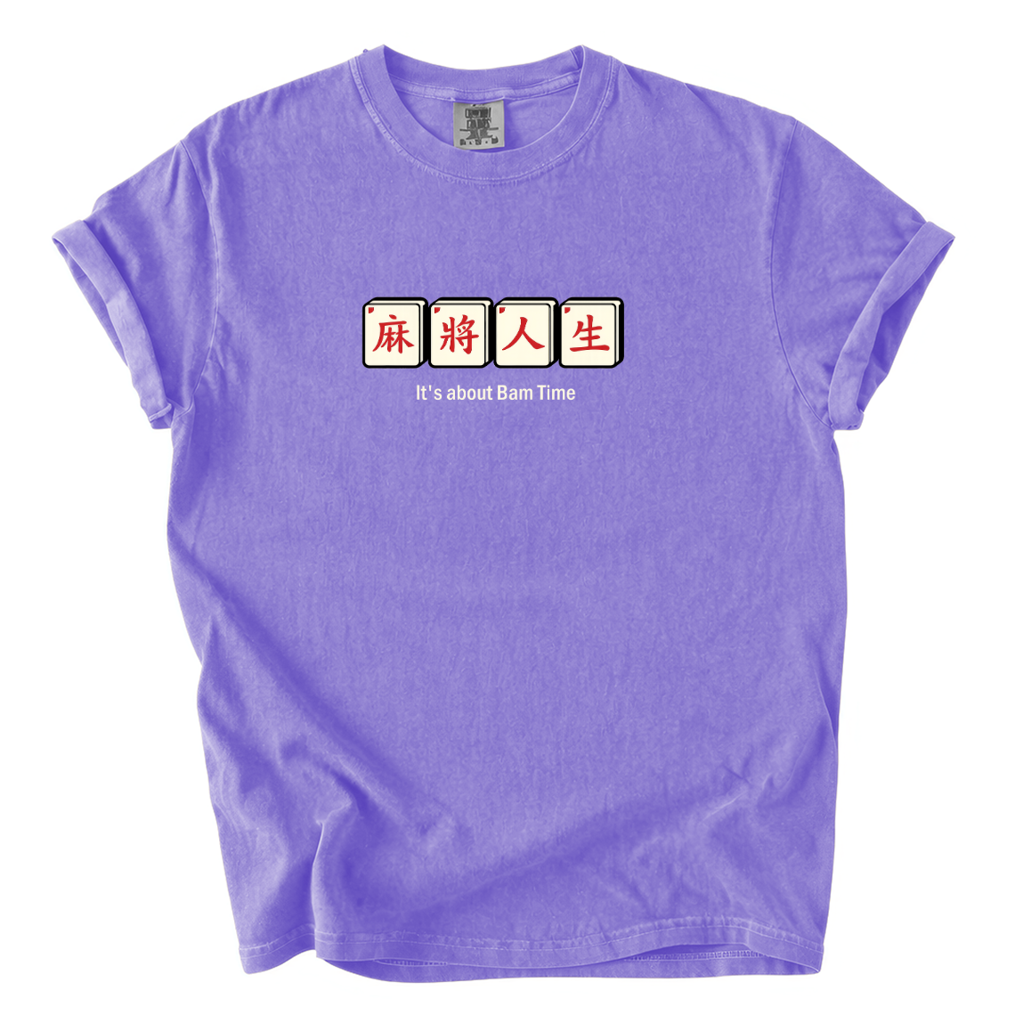 It’s About Bam Time Mahjong Shirt – Funny Comfort Colors Graphic Tee