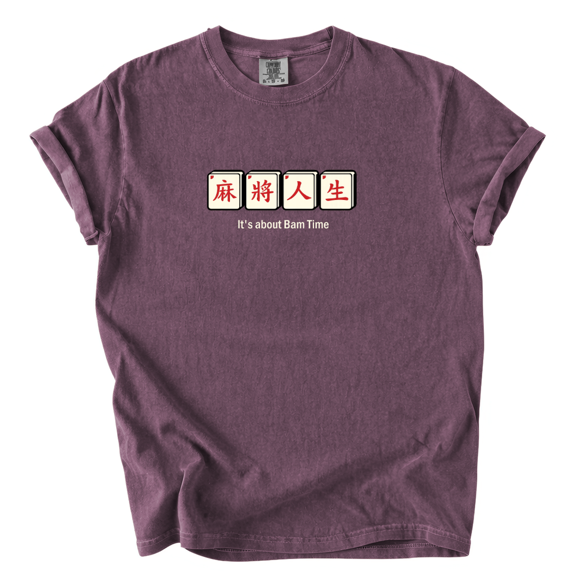 It’s About Bam Time Mahjong Shirt – Funny Comfort Colors Graphic Tee