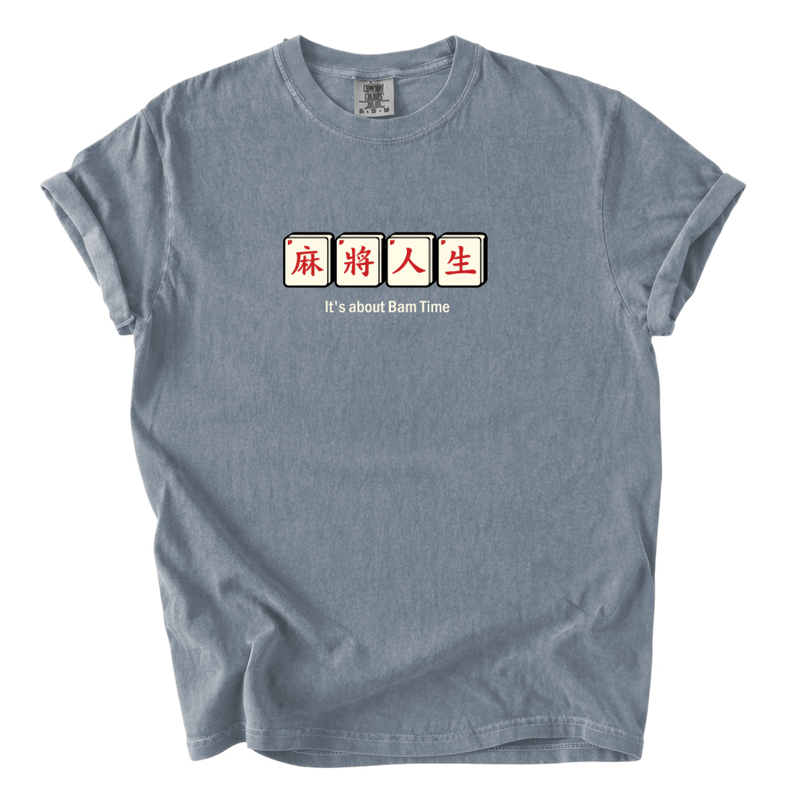 It’s About Bam Time Mahjong Shirt – Funny Comfort Colors Graphic Tee