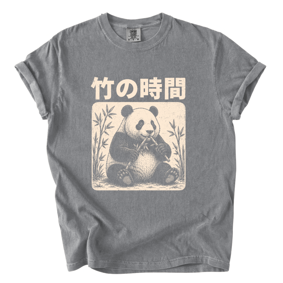 Bamboo Time Panda Shirt – Japanese Panda Comfort Colors Graphic Tee