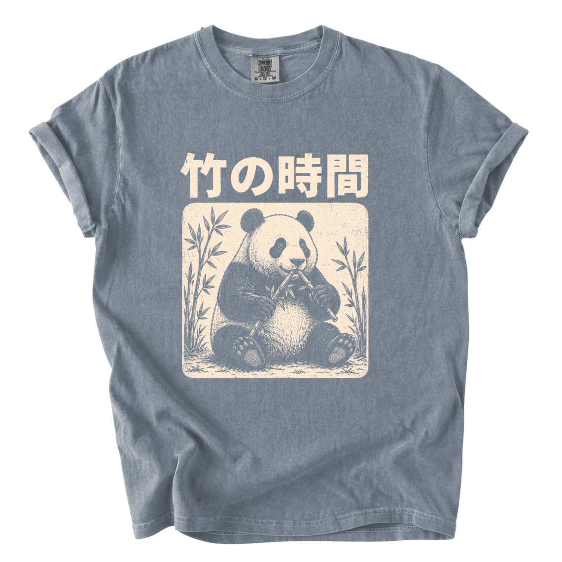 Bamboo Time Panda Shirt – Japanese Panda Comfort Colors Graphic Tee