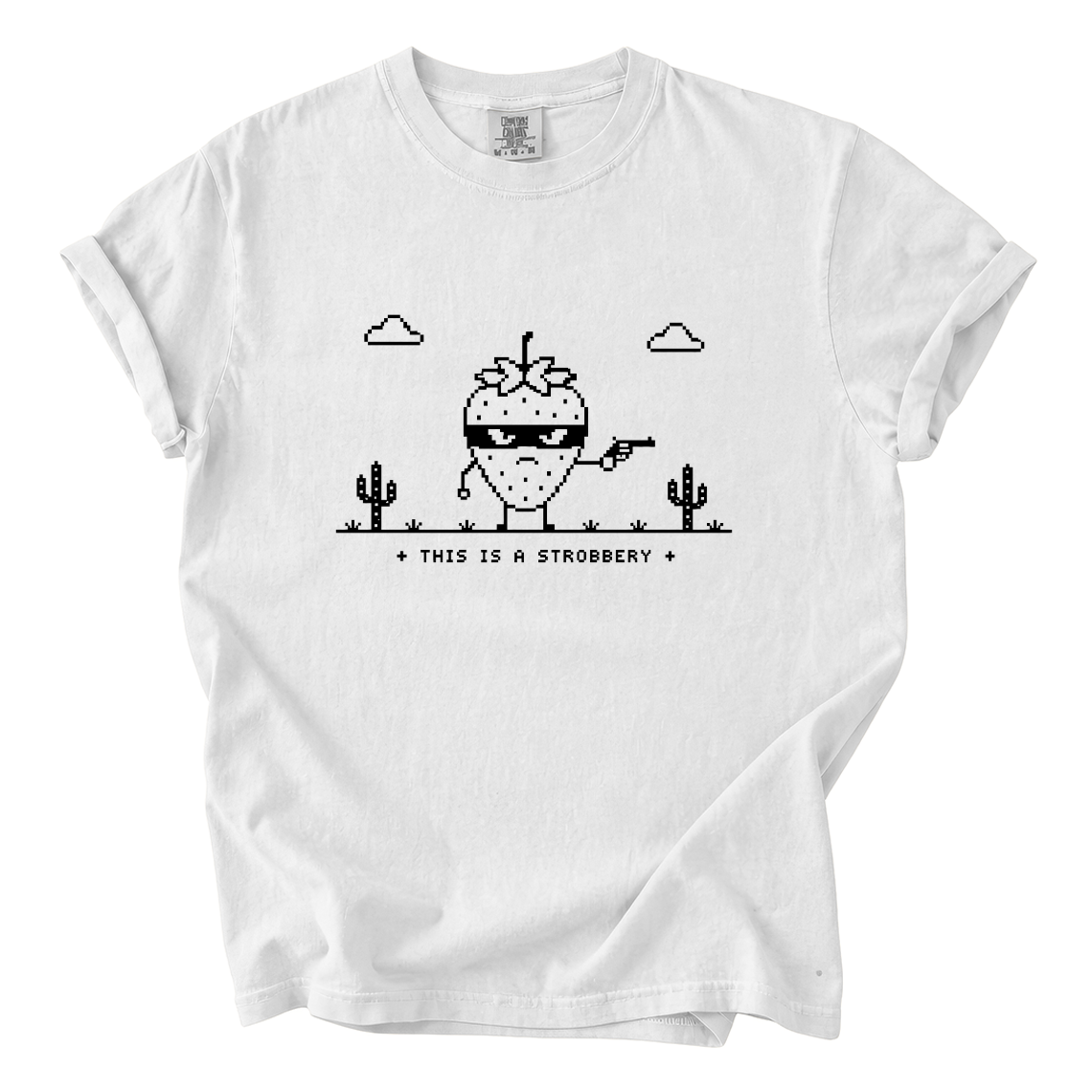 This Is a Strobbery Shirt – Funny Strawberry Pun Comfort Colors Tee