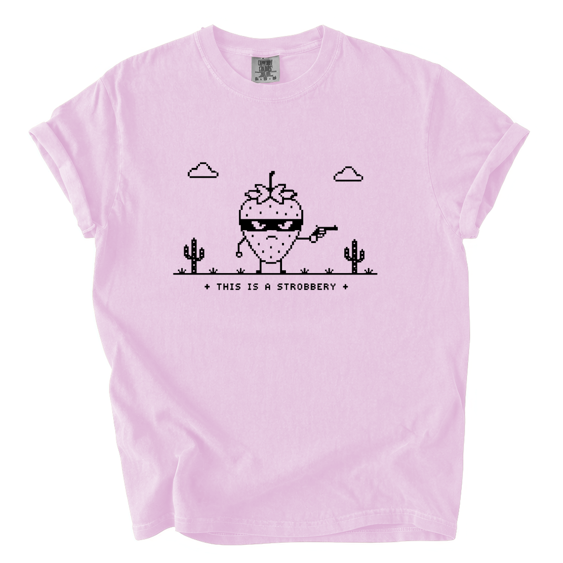 This Is a Strobbery Shirt – Funny Strawberry Pun Comfort Colors Tee