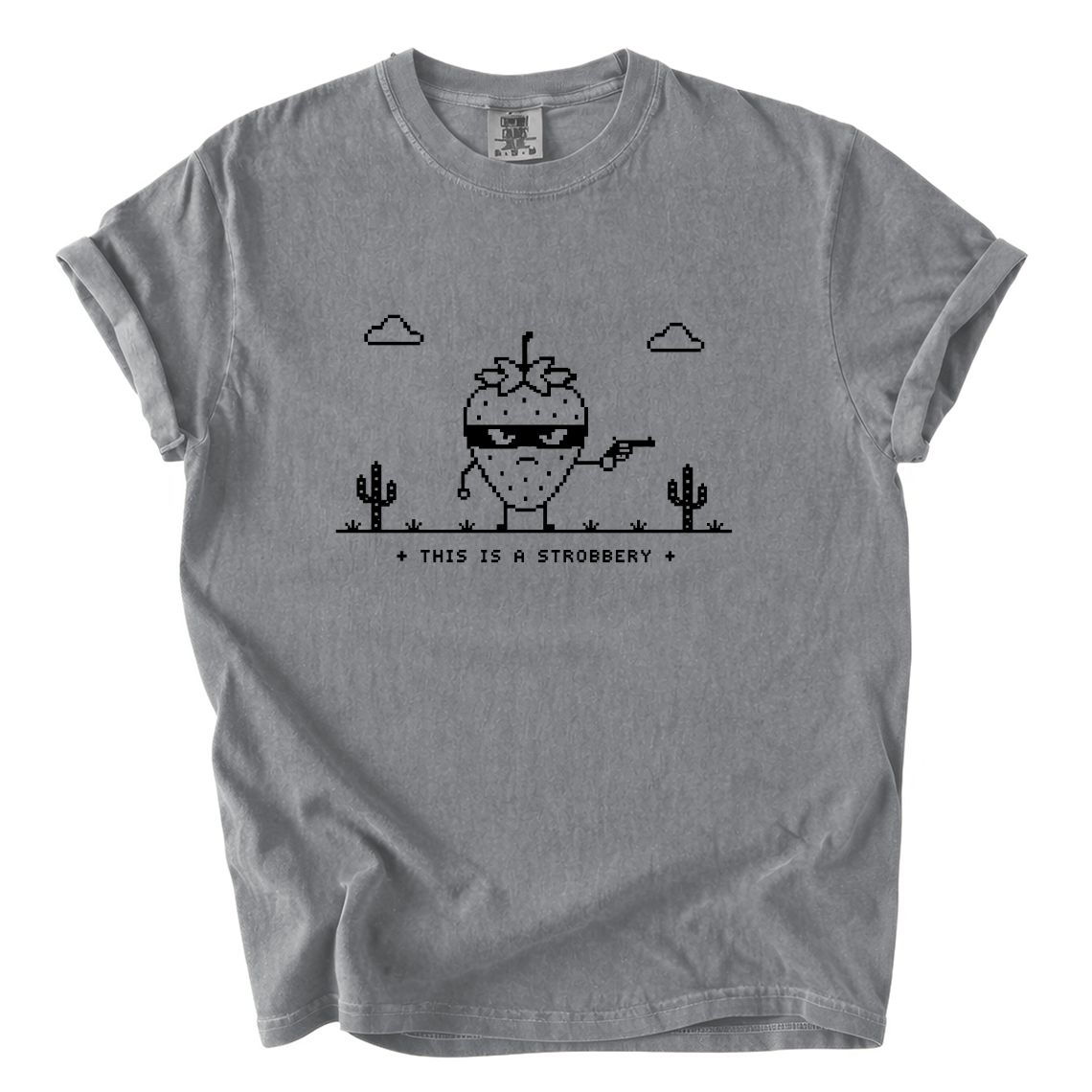 This Is a Strobbery Shirt – Funny Strawberry Pun Comfort Colors Tee