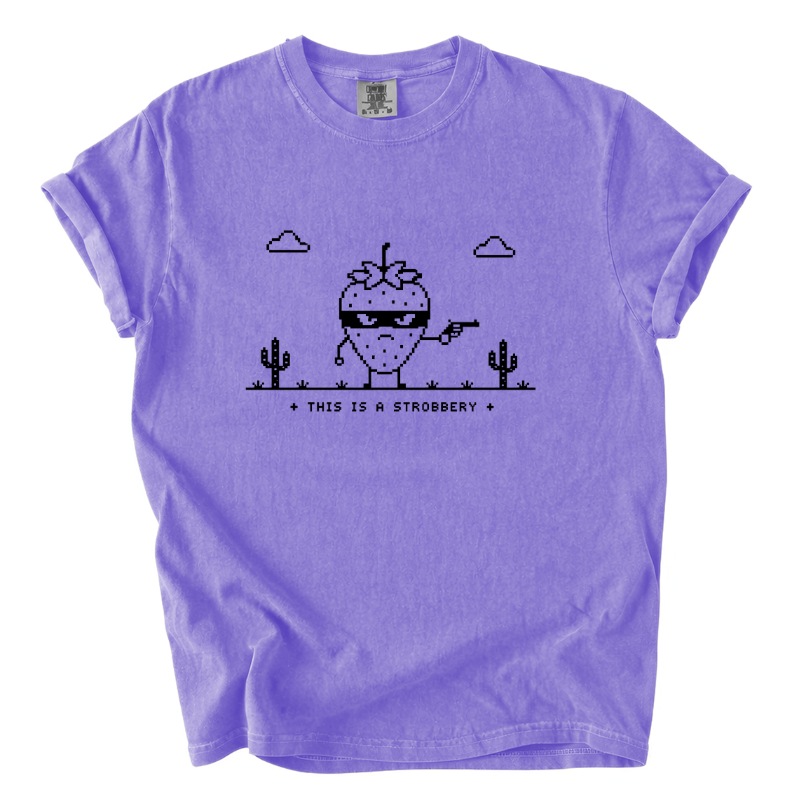 This Is a Strobbery Shirt – Funny Strawberry Pun Comfort Colors Tee