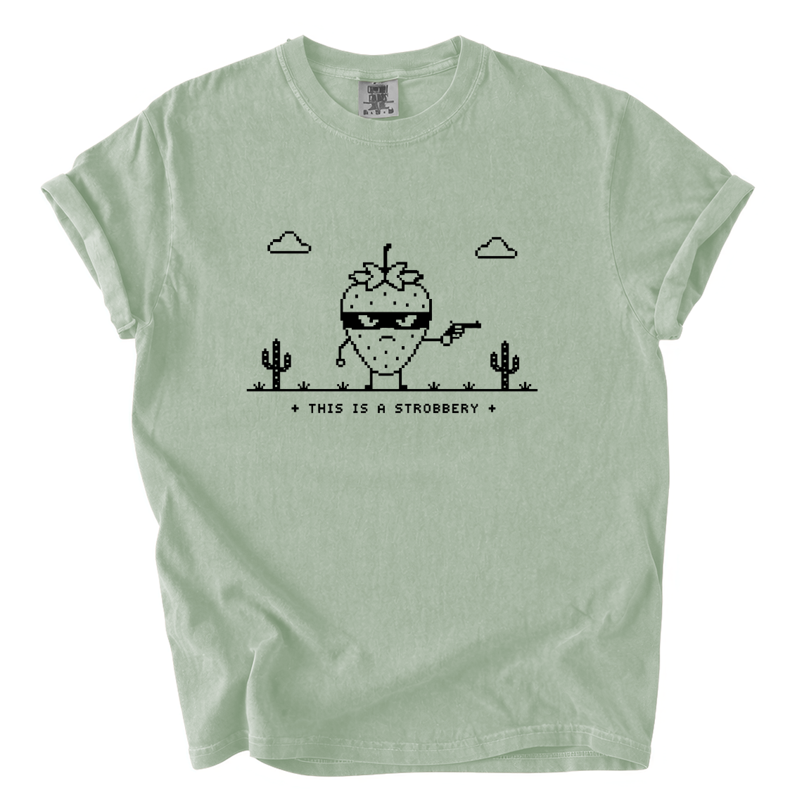 This Is a Strobbery Shirt – Funny Strawberry Pun Comfort Colors Tee