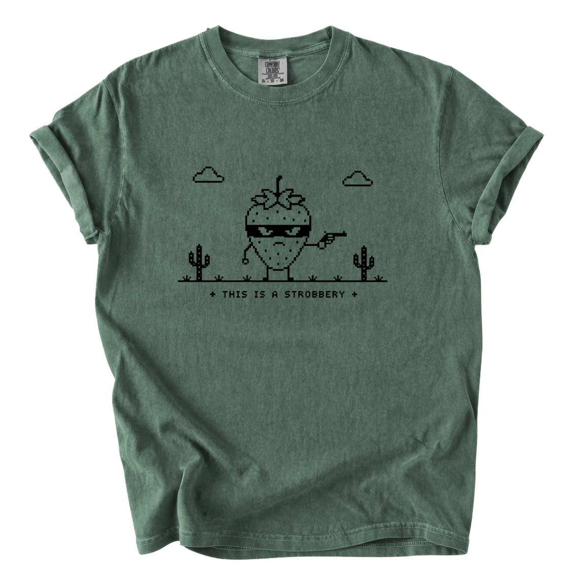 This Is a Strobbery Shirt – Funny Strawberry Pun Comfort Colors Tee