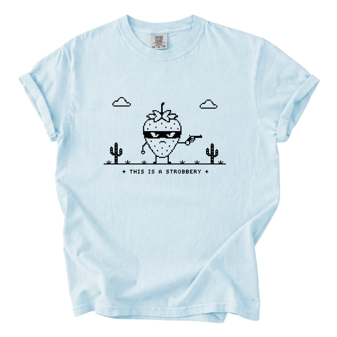 This Is a Strobbery Shirt – Funny Strawberry Pun Comfort Colors Tee