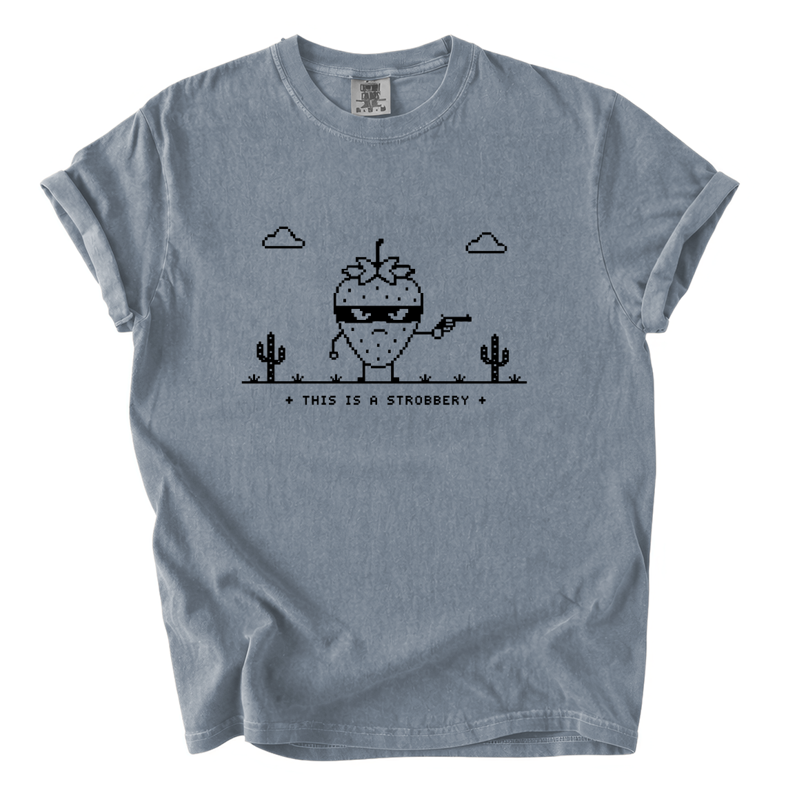This Is a Strobbery Shirt – Funny Strawberry Pun Comfort Colors Tee