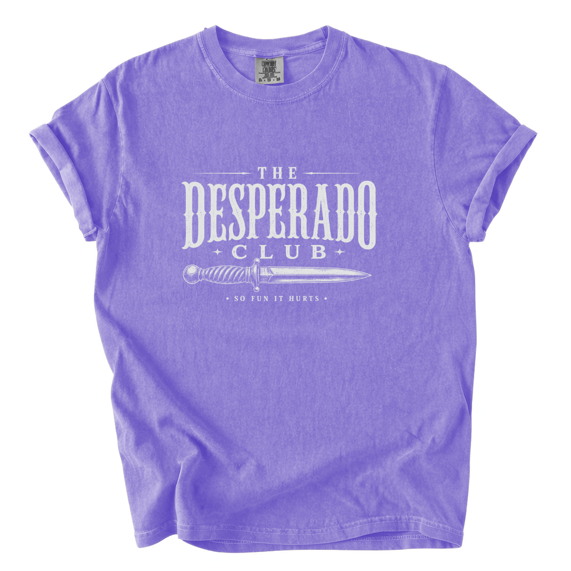 The Desperado Club Shirt – Dungeon Crawler Carl Comfort Colors Tee