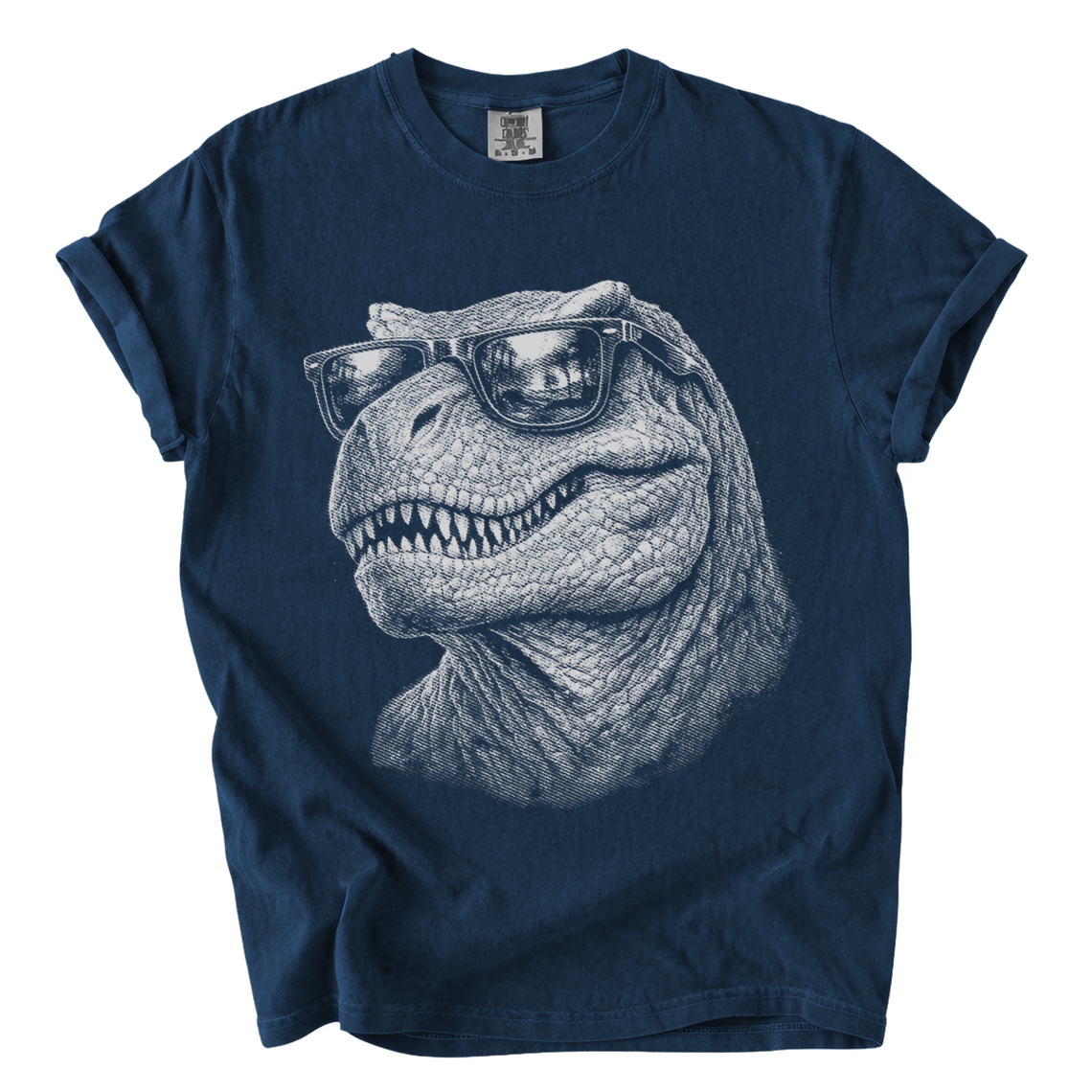 Cool T-Rex Sunglasses Shirt – Funny Dinosaur Comfort Colors Tee