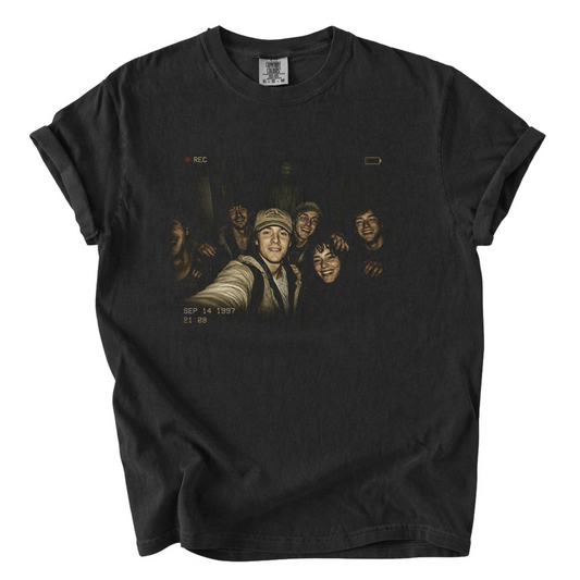 Found Footage Horror Shirt – Retro Camcorder Selfie Comfort Colors Tee
