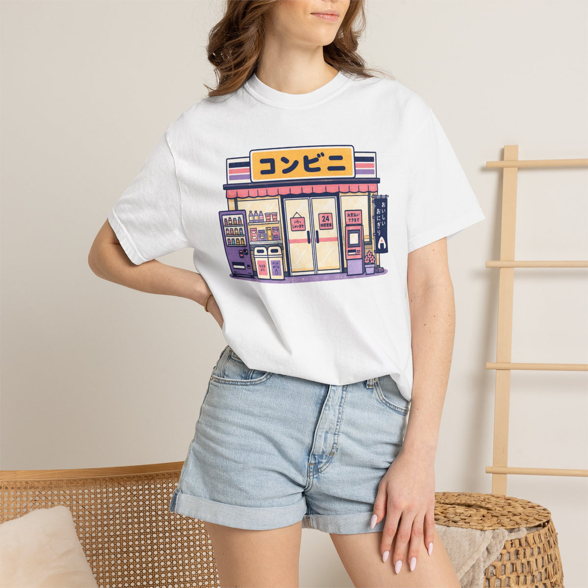 Japanese Konbini Shirt – Cute Convenience Store Comfort Colors Tee
