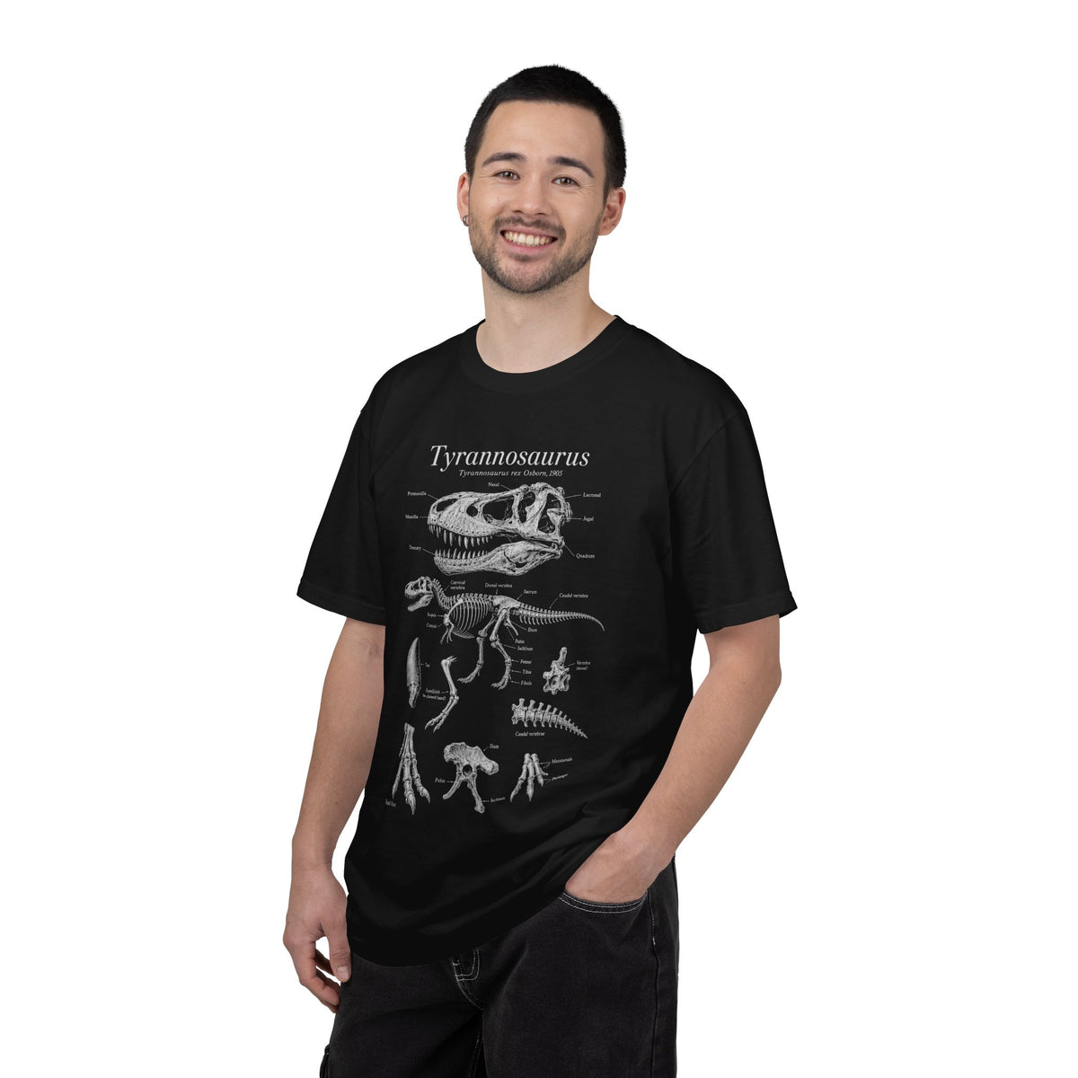Tyrannosaurus Rex Anatomy Shirt – Paleontology Comfort Colors Tee